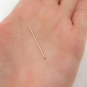 Gauge Gold-filled Ball 1 Inch Headpin